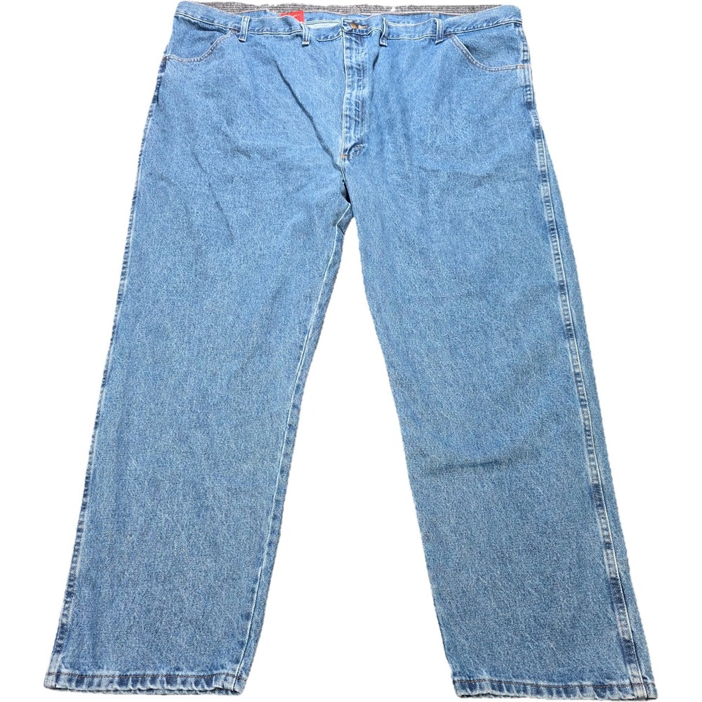 Rustler Regular Fit Jeans Men's Size 54x30 Blue Straight Leg Denim Cotton NWT